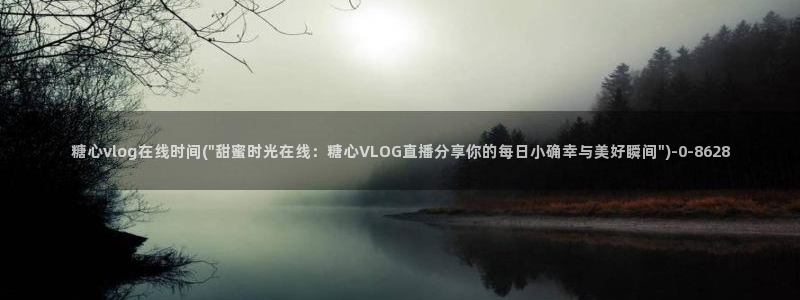 糖心vlog马甲已经满