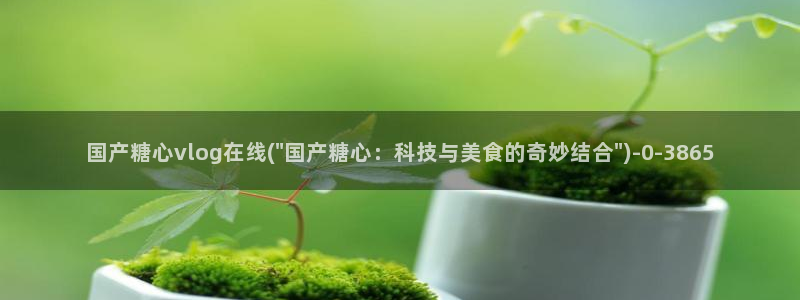 糖心vlog小桃